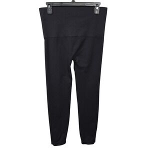 SPANX Look At Me Now Black Seamless Leggings Strech High Waisted Womens 1X
